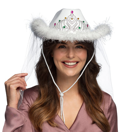 Boland Cowboyhoed wit Royal bride