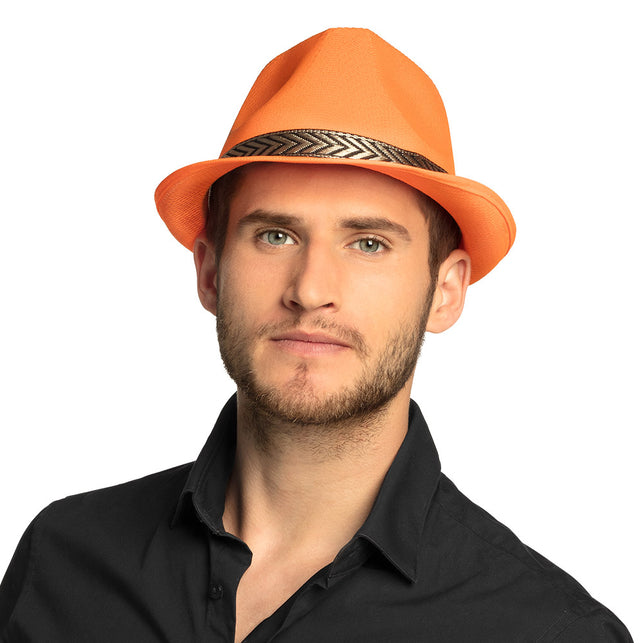 Boland Deukhoedje funky neon oranje