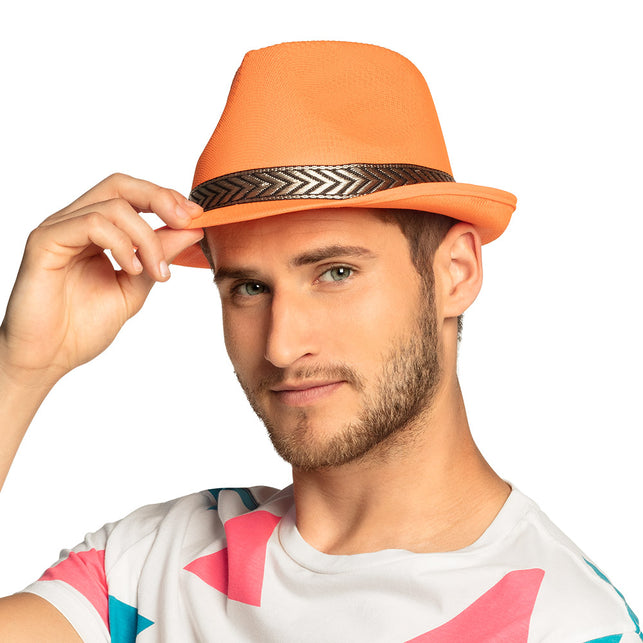 Boland Deukhoedje funky neon oranje