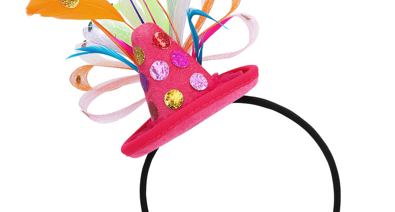 Boland Diadeem clown kleurrijk