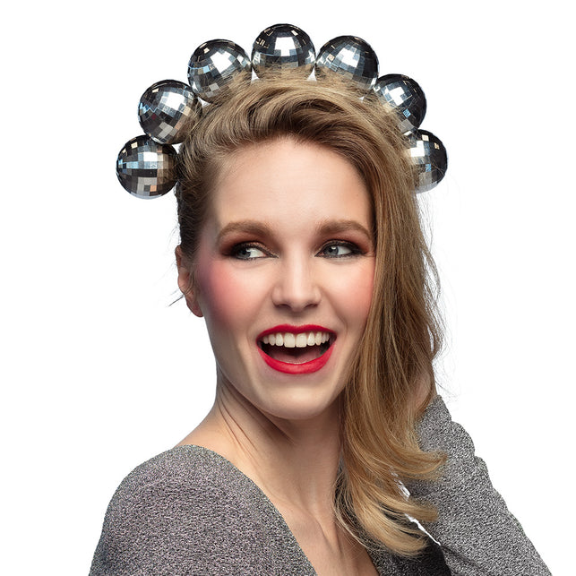 Boland Diadeem Disco ballen groot fever