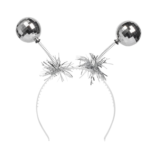 Boland Diadeem Discoballen zilver