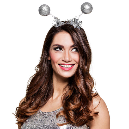 Boland Diadeem Glitterballen