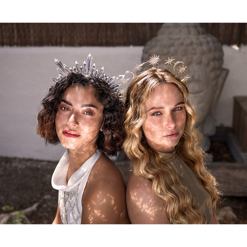 Boland Diadeem Halo kroon Saphira