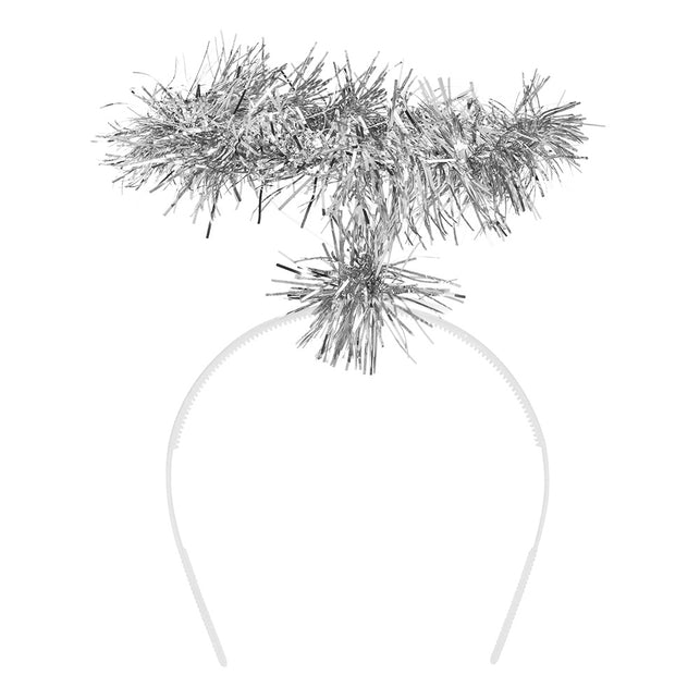 Boland Diadeem Halo tinsel zilver