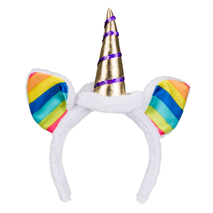Boland Diadeem regenboog unicorn