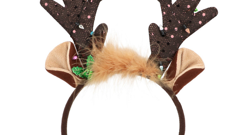 Boland Diadeem Rendier gewei kerst