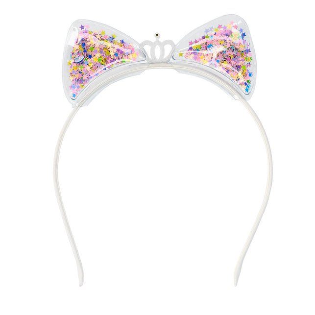 Boland Diadeem Royal glitter kat oren