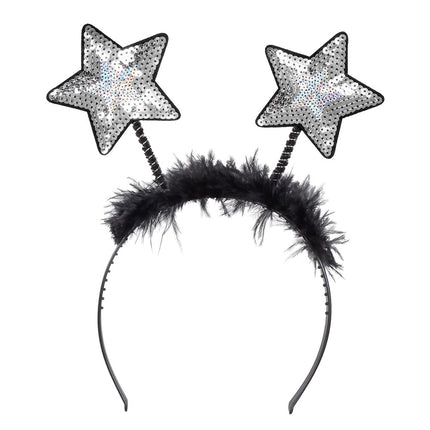 Boland Diadeem Sterren zilver