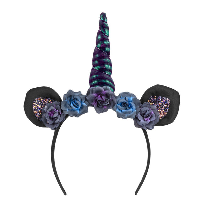 Boland Diadeem unicorn donker