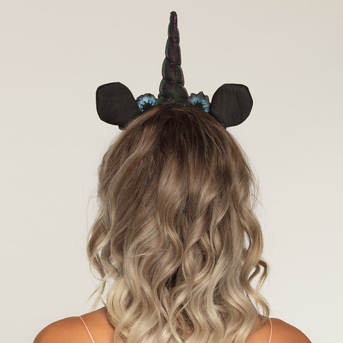 Boland Diadeem unicorn donker