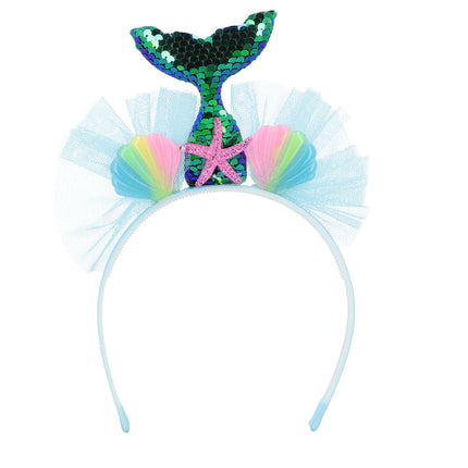 Boland Diadeem Zeemeermin oceaan