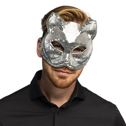 Boland Disco cat oogmasker (kattenmasker)