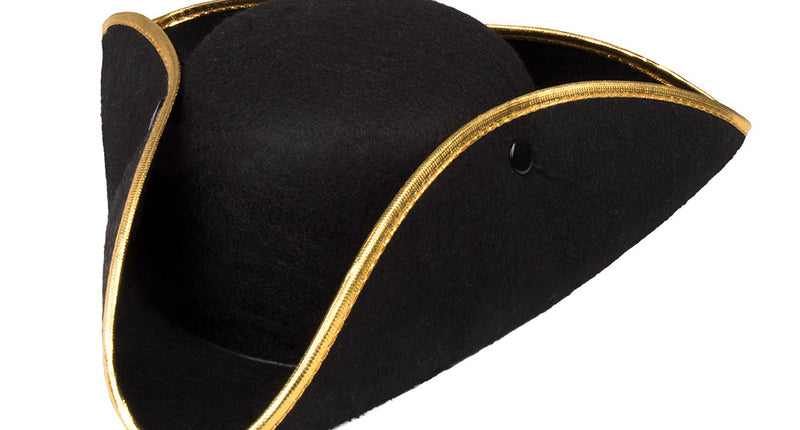 Boland Driesteek zwart hoed Admiraal Henry Tricorn
