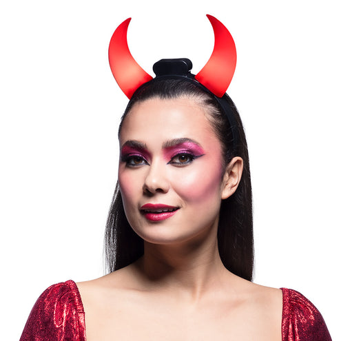 Boland Duivelhoorntjes met verlichting rood