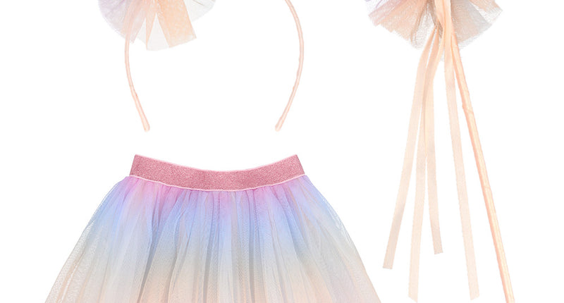 Boland Eenhoorn verkleed set pastel