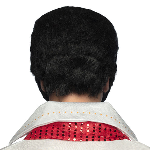 Boland Elvis Pres pruik Rock 'n Roll de luxe
