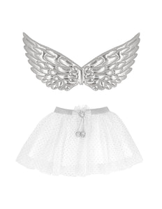 Boland Engel verkleedset kind zilver