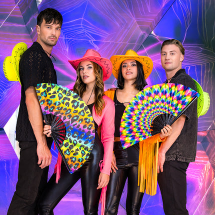 Boland Festival handwaaier Rave Wild XL (64 cm)