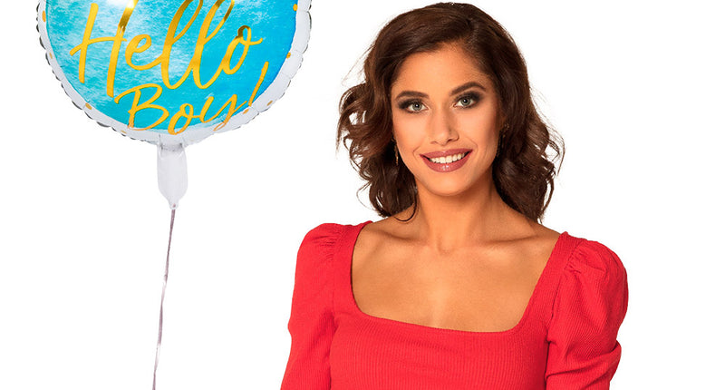 Boland Folieballon 'Hello boy!'