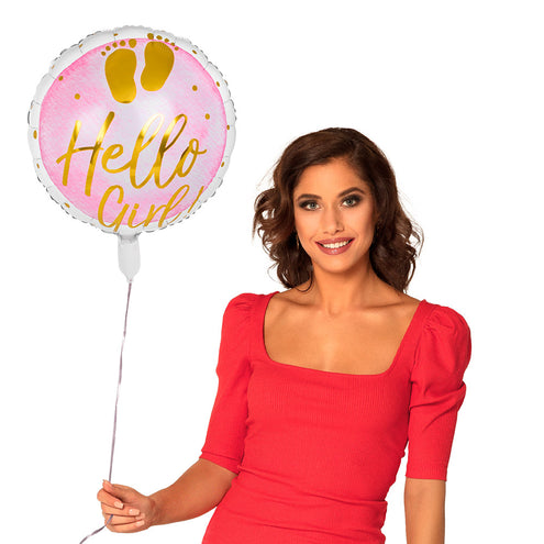 Boland Folieballon 'Hello girl!'