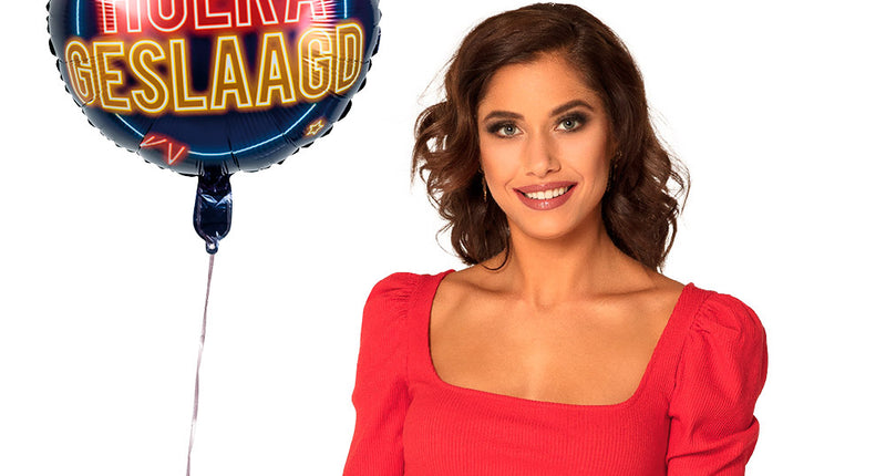 Boland Folieballon 'Hoera geslaagd'