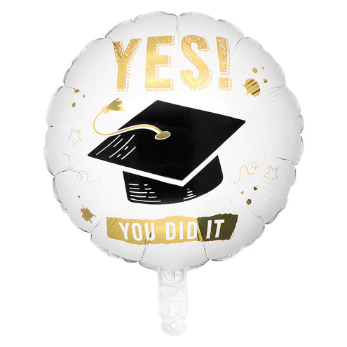 Boland Folieballon 'Yes you did it'