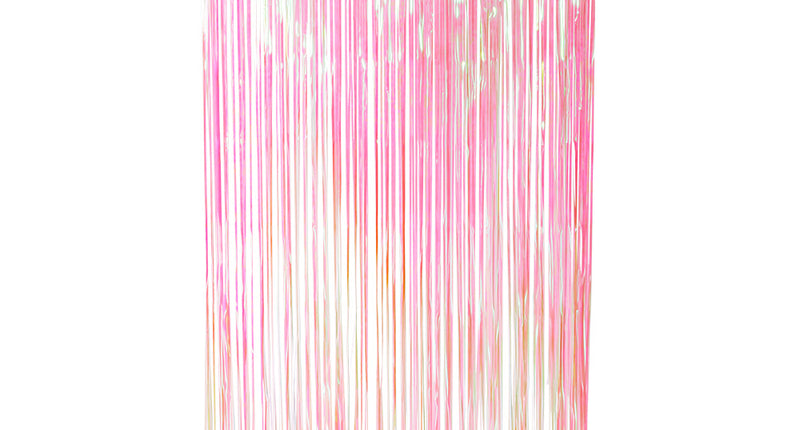 Boland Foliegordijn Iriserend lichtroze