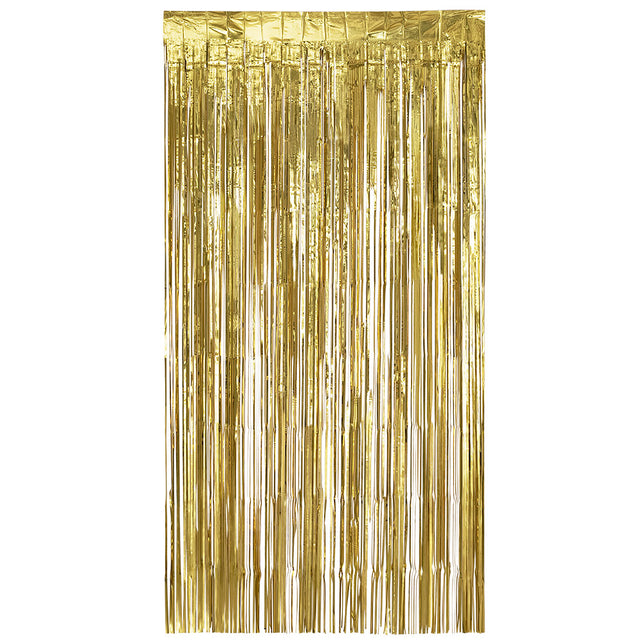 Boland Foliegordijn Metallic goud