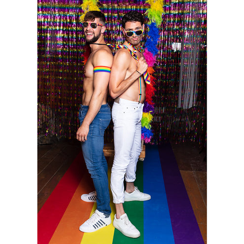 Boland Foliegordijn Metallic multikleur