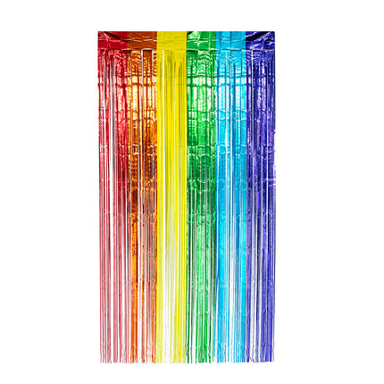 Boland Foliegordijn Metallic regenboog