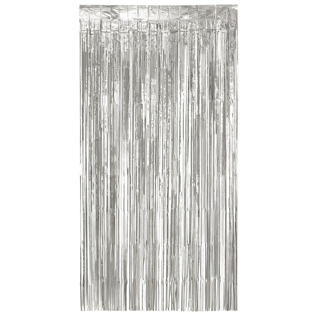 Boland Foliegordijn Metallic zilver