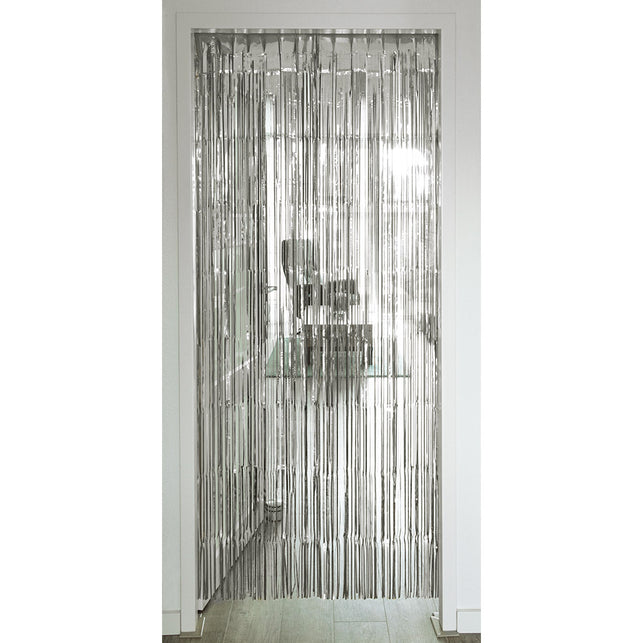 Boland Foliegordijn Metallic zilver
