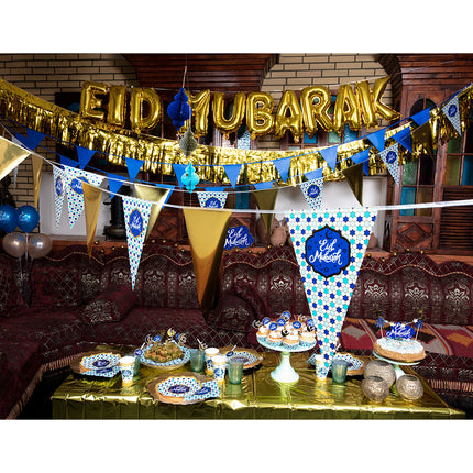 Boland Folievlaggenlijn 'Eid Mubarak'