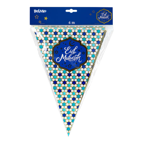 Boland Folievlaggenlijn 'Eid Mubarak'