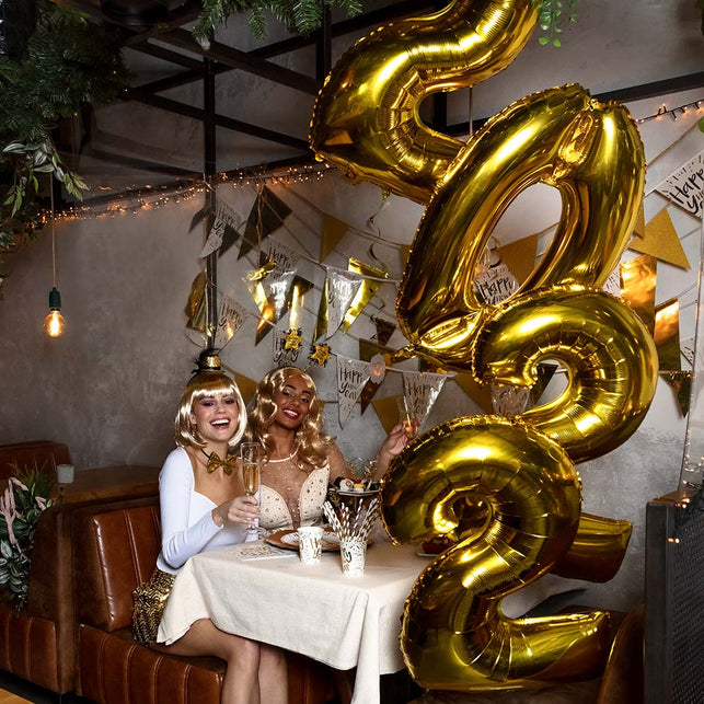 Boland Folievlaggenlijn 'Happy new year'