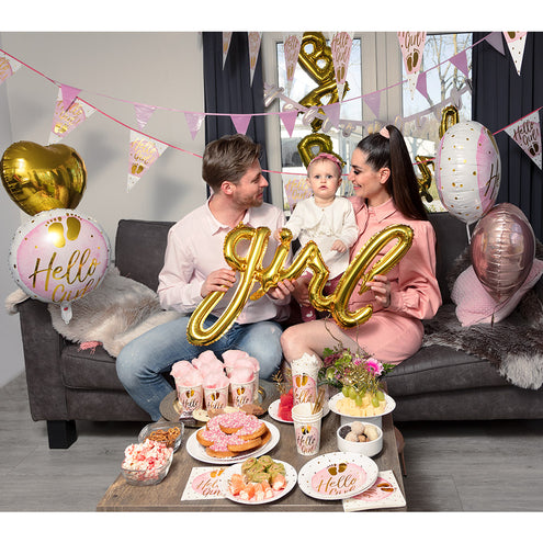 Boland Folievlaggenlijn 'Hello girl!'