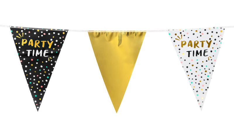 Boland Folievlaggenlijn 'Party time'