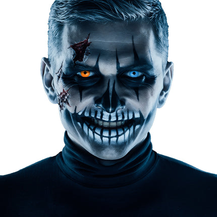 Boland Halloween duo contactlenzen Jester (3 maanden)