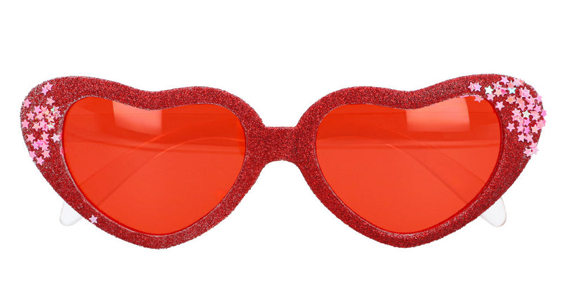 Boland Hartjes bril Love rood