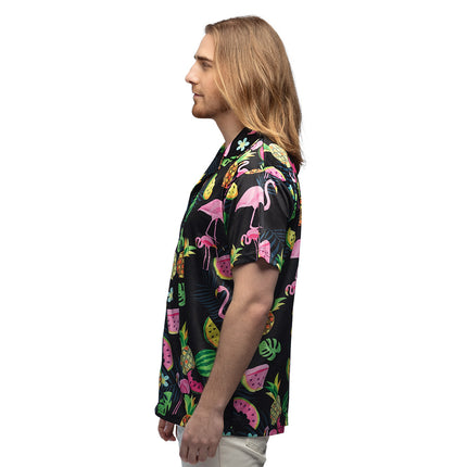Boland Hawaii shirt heren Swinging flamingo
