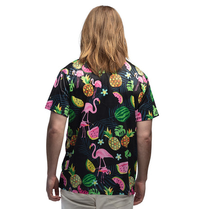 Boland Hawaii shirt heren Swinging flamingo