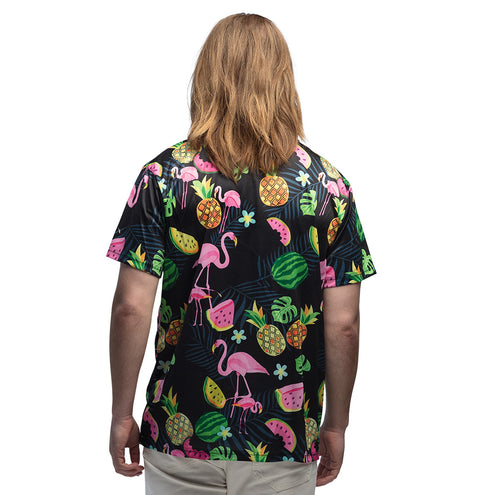 Boland Hawaii shirt heren Swinging flamingo