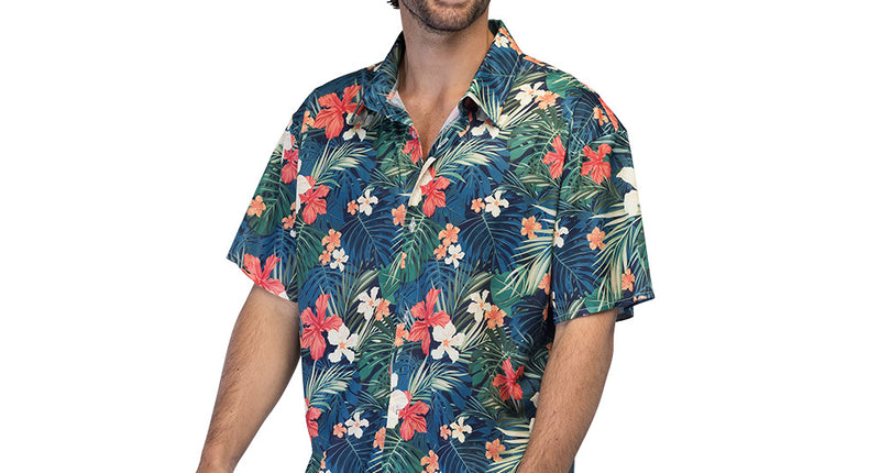 Boland Hawaii shirt heren Tiki breeze multikleur