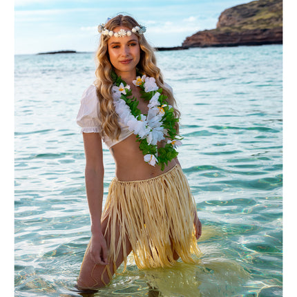 Boland Hawaiikrans Lulani wit