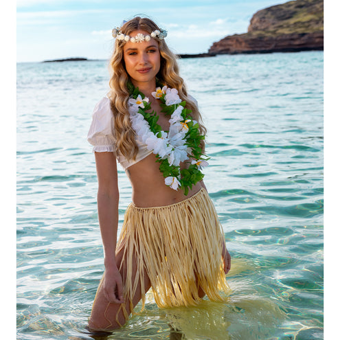 Boland Hawaiikrans Lulani wit