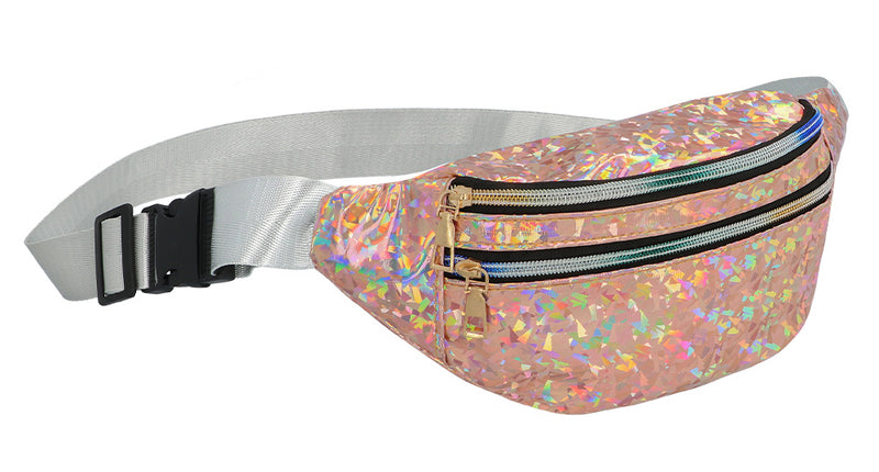 Boland Heuptasje Holografisch  rosegoud