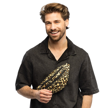 Boland Heuptasje Leopard bruin (festival heuptas)