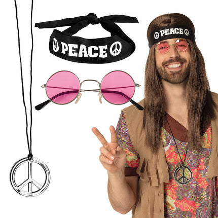Boland Hippie accessoire set Peace deluxe
