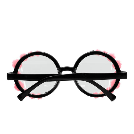 Boland Hippie bril roze bloemen